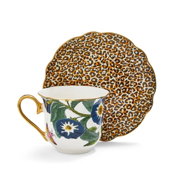 Creatures of Curiosity Tea Cup & Saucer 35cl - Spode