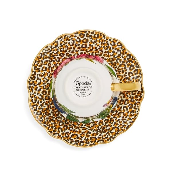 Creatures of Curiosity Tea Cup & Saucer 35cl - Spode