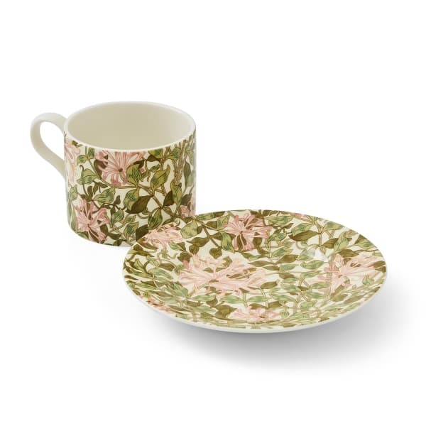Honeysuckle Teacup & Saucer 28cl - Morris & Co