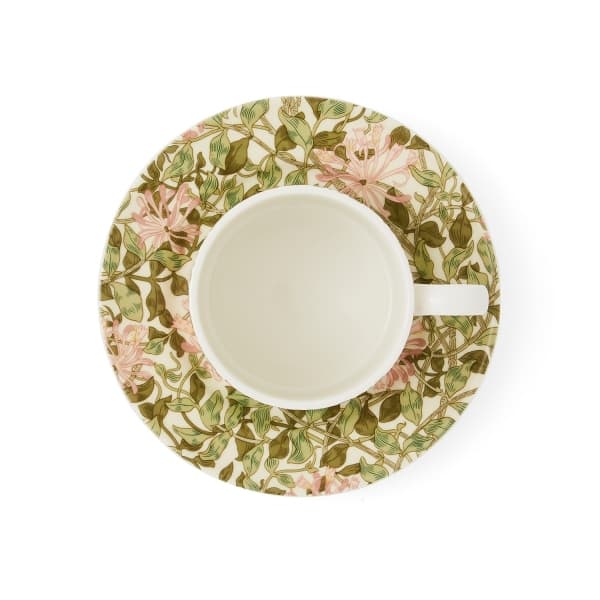 Honeysuckle Teacup & Saucer 28cl - Morris & Co