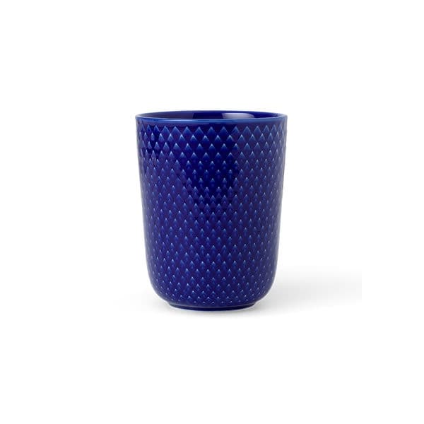 Rhombe Color Mug Indigo, 33cl - Lyngby Porcelæn