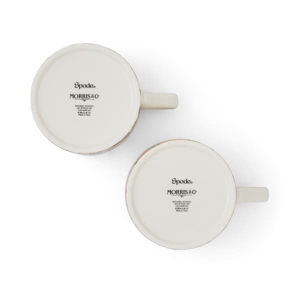 Fruit & Honeysuckle Mugs 34cl, 2-pack - Morris & Co