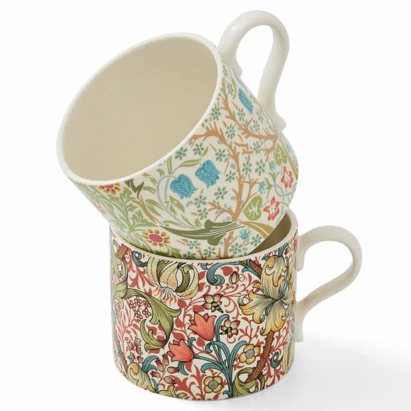 Mug Blackthorn & Golden Lily 34cl, 2-pack - Morris & Co