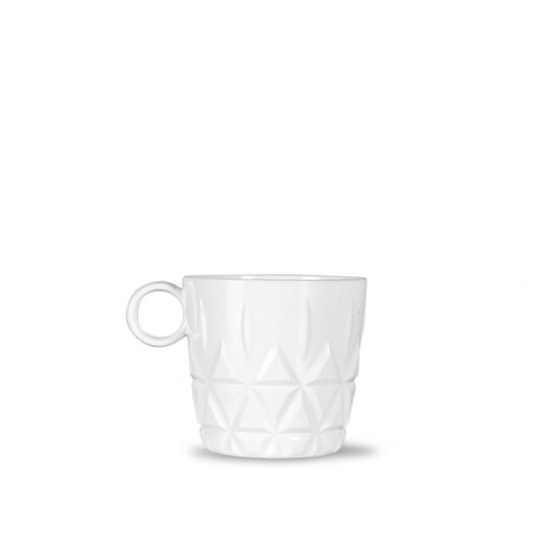 Picknick Kaffekopp Vit 28cl, 4-pack - Sagaform