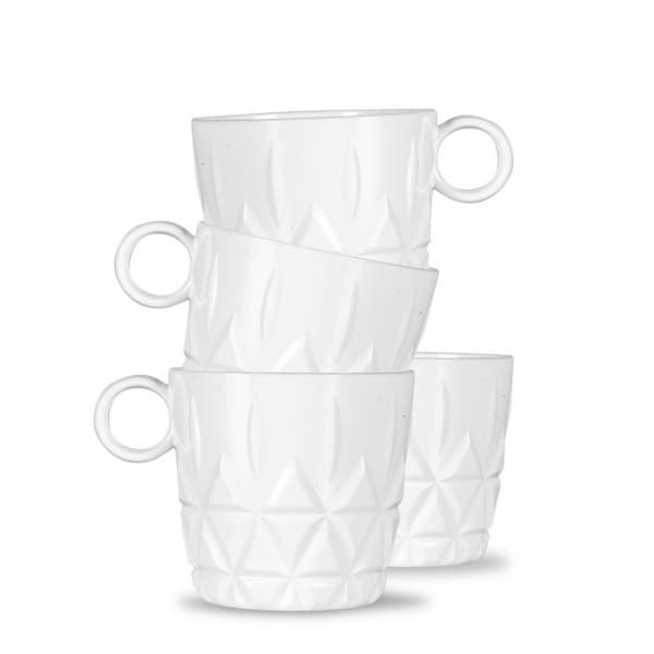Picnic Coffee Cup White 28cl, 4-pack - Sagaform