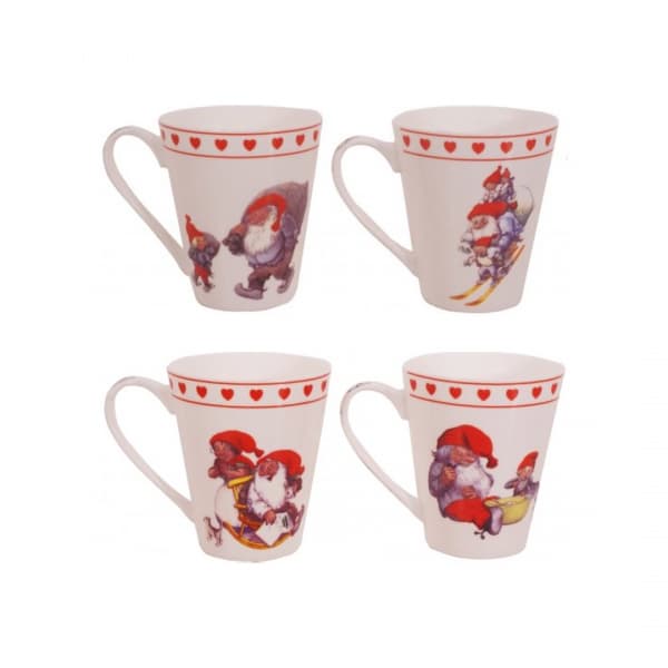 Glöggmugg Tomtar 16cl 4-pack - Rolf Lidberg