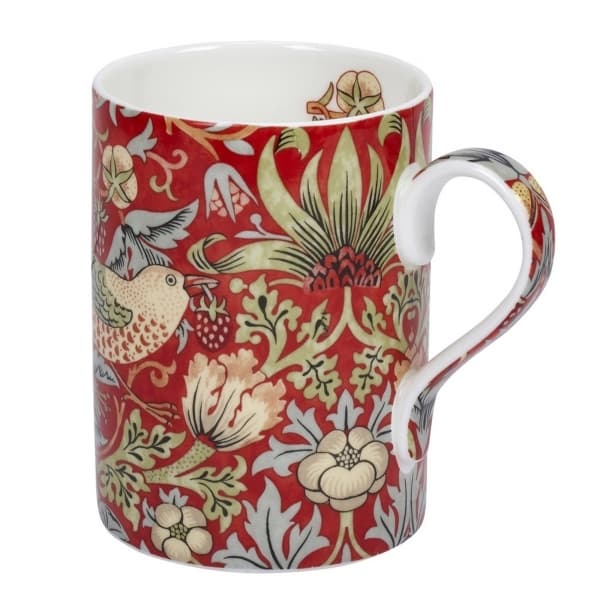 Strawberry Thief Crimson Slate 35cl - Morris & Co