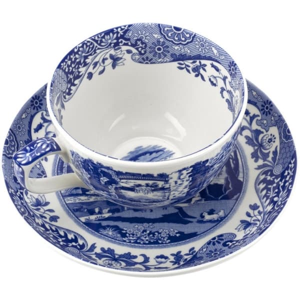 Blue Italian Jumbokopp & Fat, 56cl - Spode