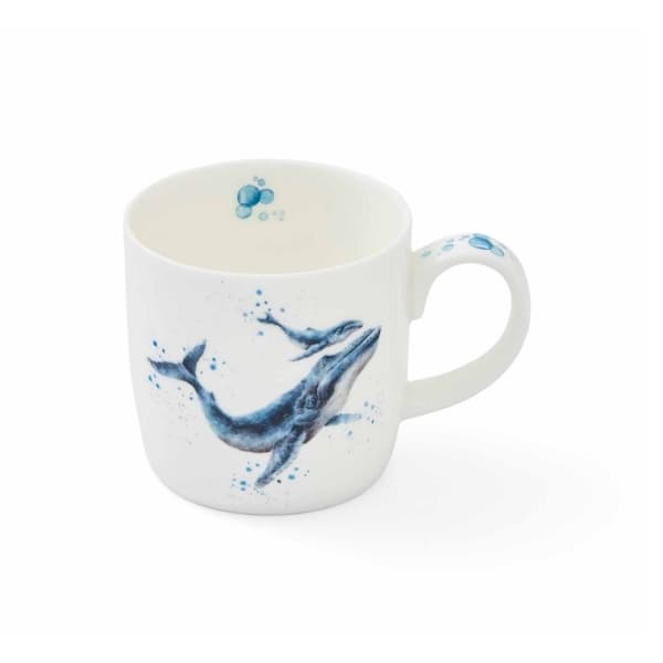 Marine Blue Whale, 31cl - Royal Worcester