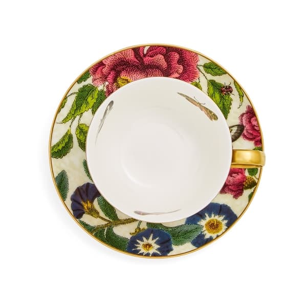 Creatures of Curiosity Svart Tekopp & Fat, 20cl - Spode