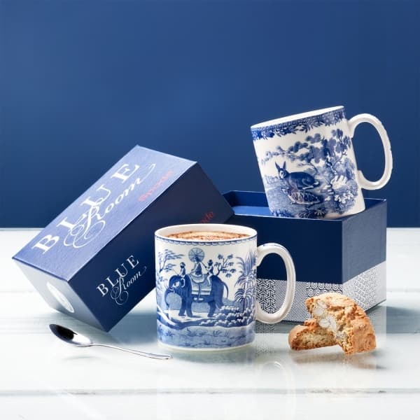 Blue Room Aesop's Fables Mugg, 25cl - Spode