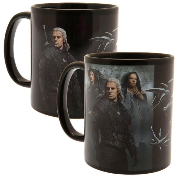 The Witcher Krus med varmeveksling Black/Grey One Size