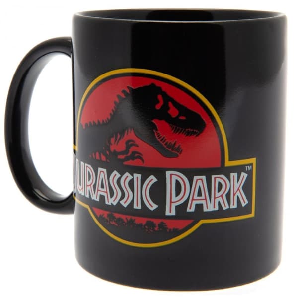 Jurassic Park Logo krus Black/Red/White One Size
