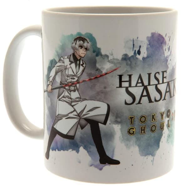 Tokyo Ghoul Re Haise Sasaki mugg White/Black/Grey One Size