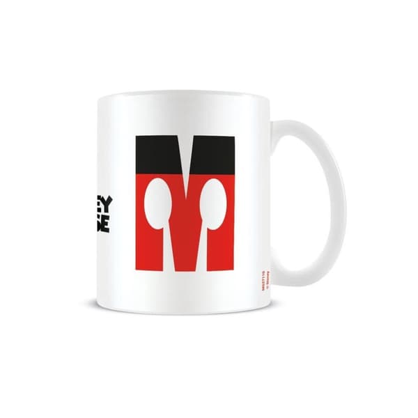 Mickey Mouse M Alphabet Mug