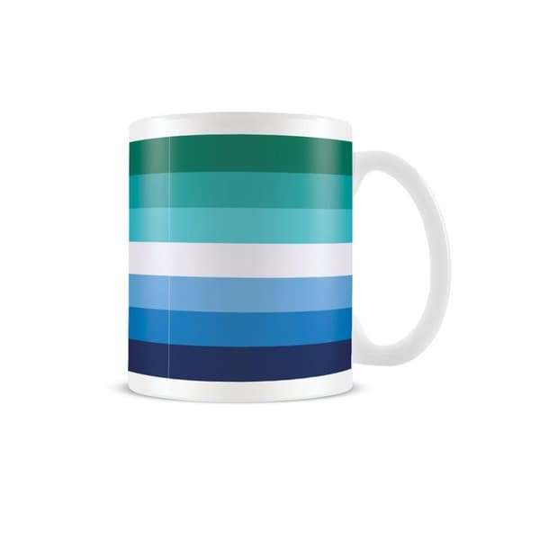 Pyramid International Mug med bøsseflag Multicoloured One Size