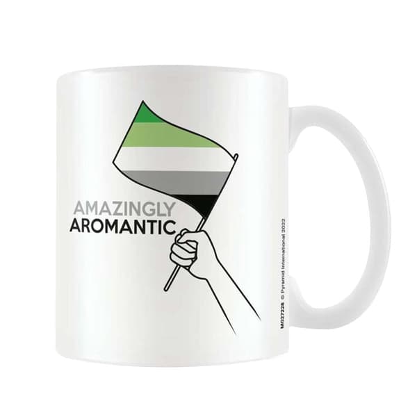 Pyramid International Aromantic Mug White/Black/Green One Size