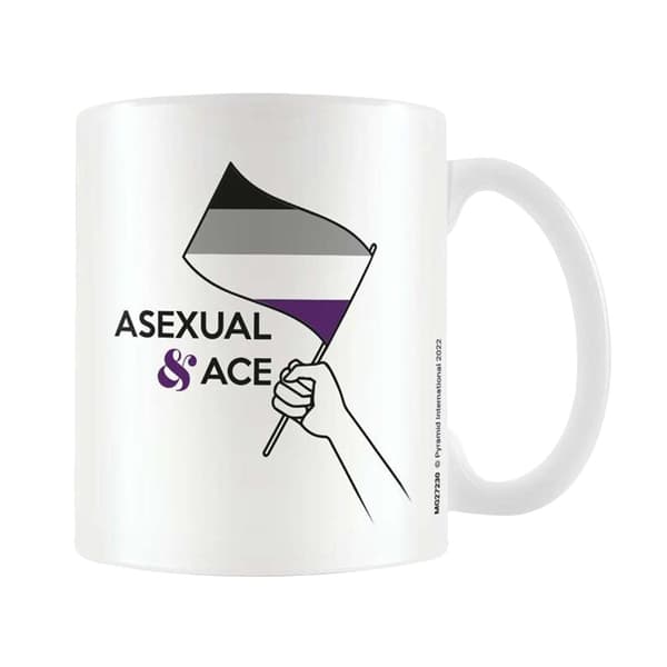 Pyramid International Aseksuelt krus White One Size