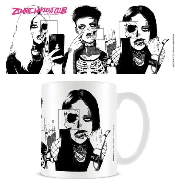 Zombie Makeout Club Dead Inside Mug White/Black One Size