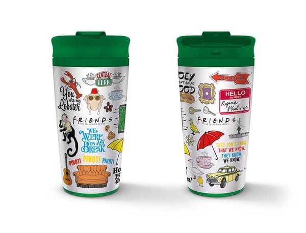 Friends (Iconographic) Metal Travel Mug