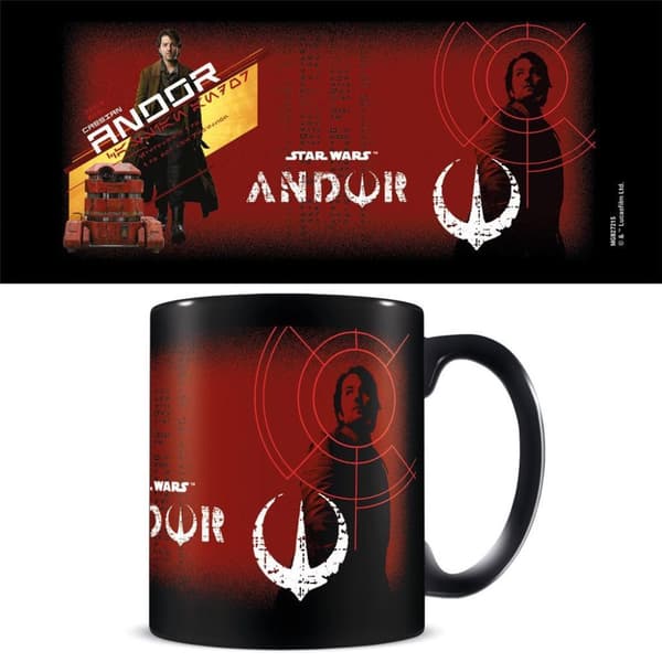 Star Wars: Andor Cassian & B2EMO krus Black/Red/White One Size