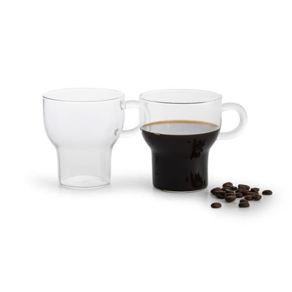 Glass Mug Clear 25cl, 2-pack - Sagaform