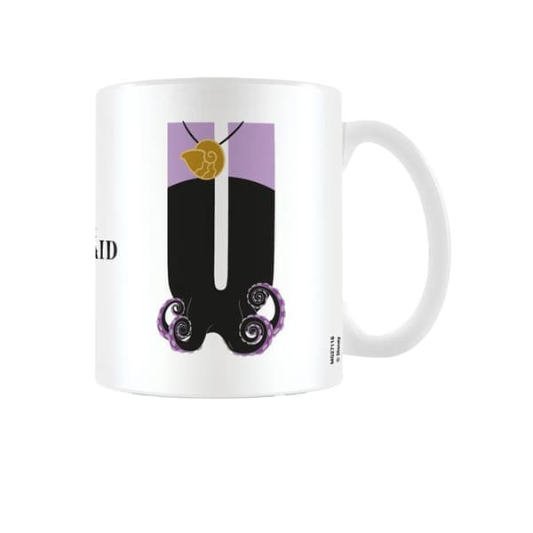 The Little Mermaid U Alphabet Mug