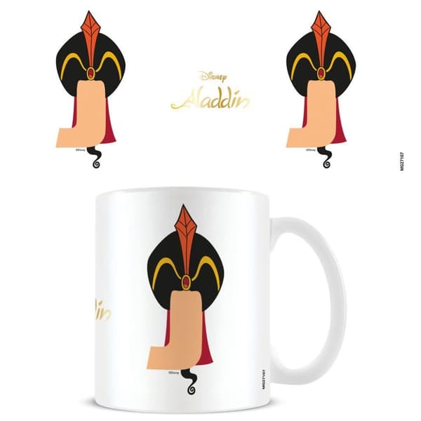 Aladdin J alfabetisk krus White/Black/Cream One Size