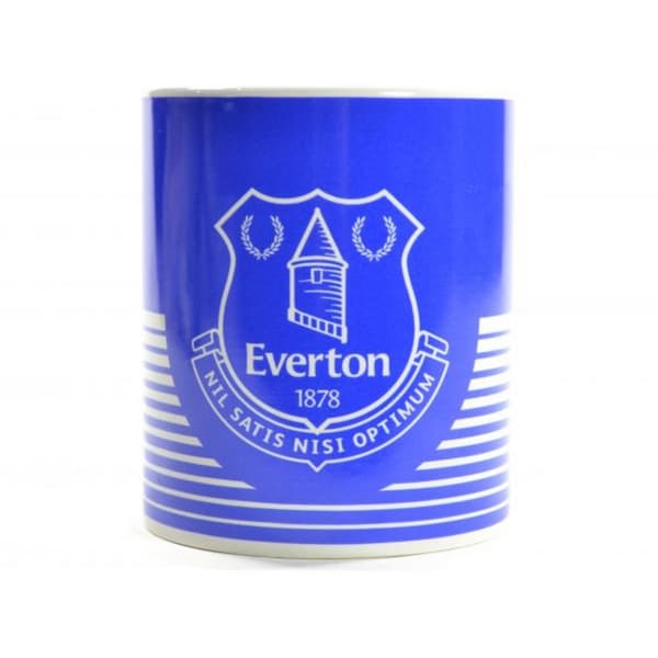 Everton FC Lineært krus White/Blue One Size