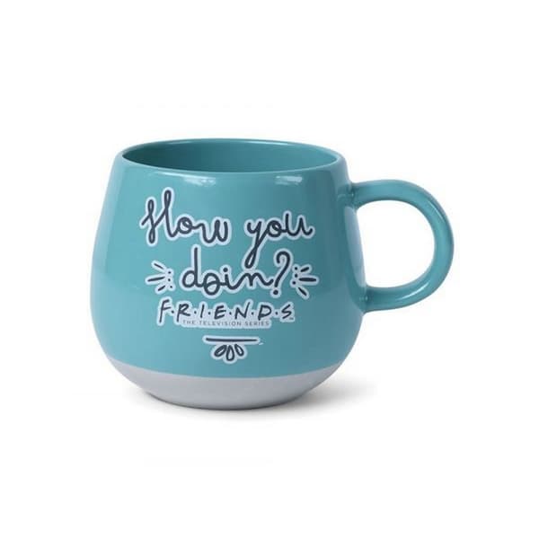 Friends How You Doin Round Mug Blue/Black One Size