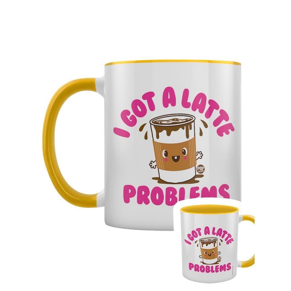 Pop Factory I Got A Latte Problems Inner Two Tone Mug