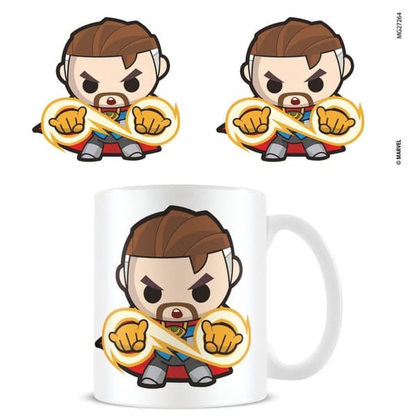 Doctor Strange Kawaii krus White One Size
