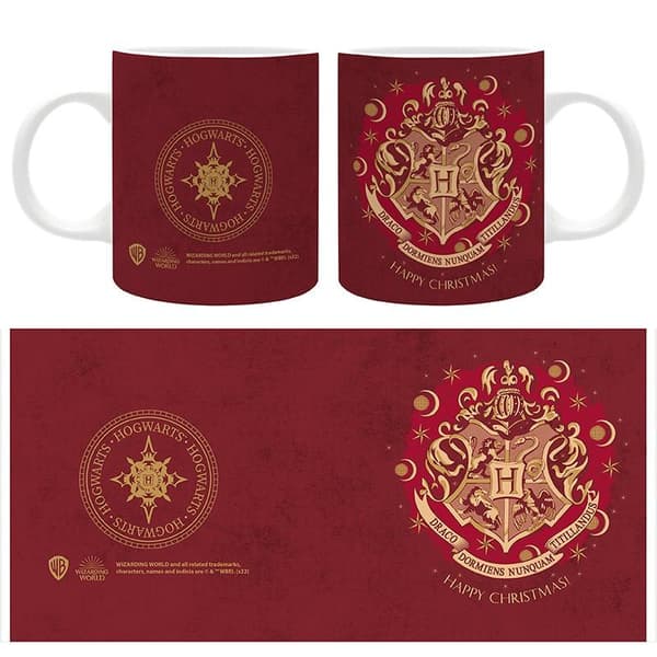 Harry Potter - X-MAS - Hogwarts Red - Mugg
