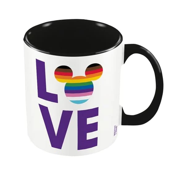 Disney Pride Love krus White/Purple/Black One Size