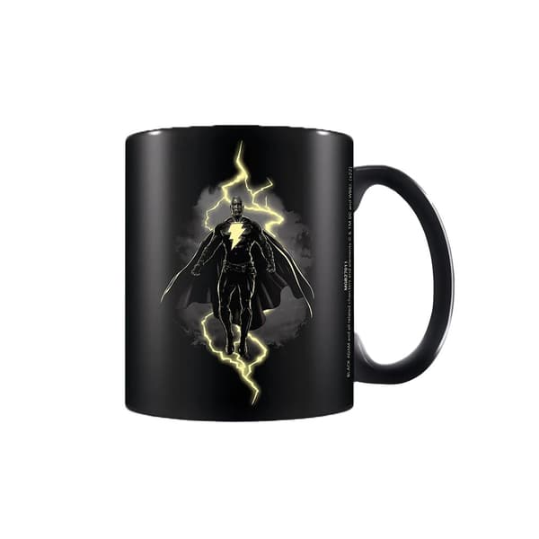 Black Adam Lightning Mug Black One Size
