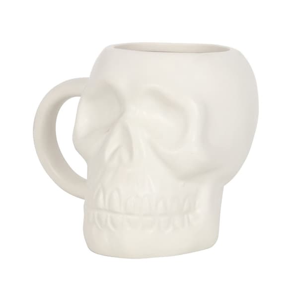 Something Different Dark Matter Skull Halloween Mug