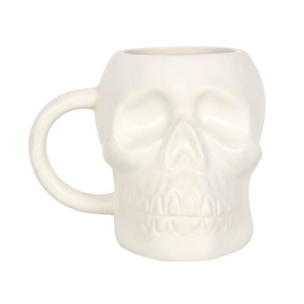 Something Different Dark Matter Skull Halloween Mug