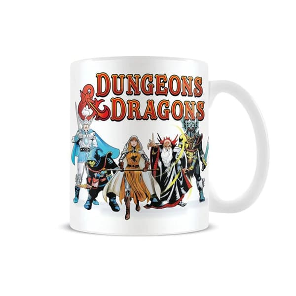 Dungeons & Dragons Karakterer Mug White/Red One Size