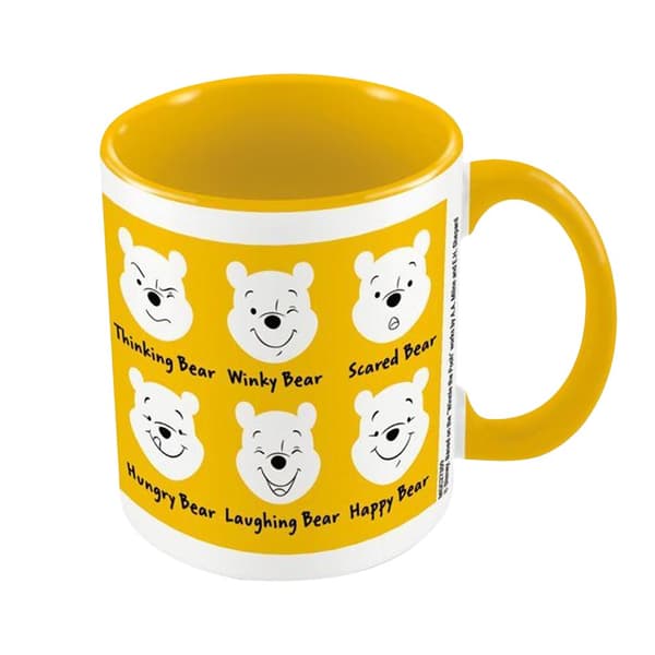 Winnie the Pooh Faces Inner Two Tone Mug