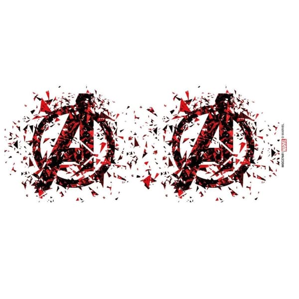Avengers Mugg med splittrad logotyp