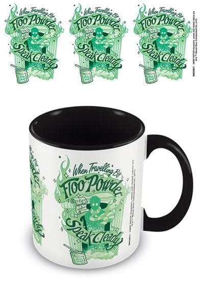 HARRY POTTER (FLOO POWDER) BLACK  - Mugg
