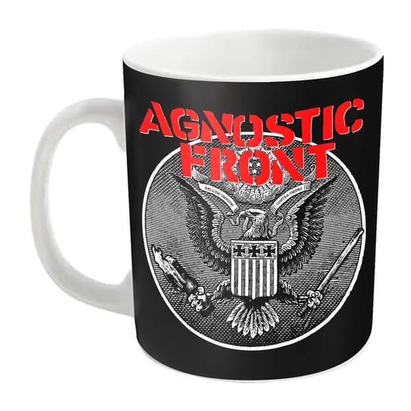 Agnostic Front Mod alle ørne krus White/Black One Size