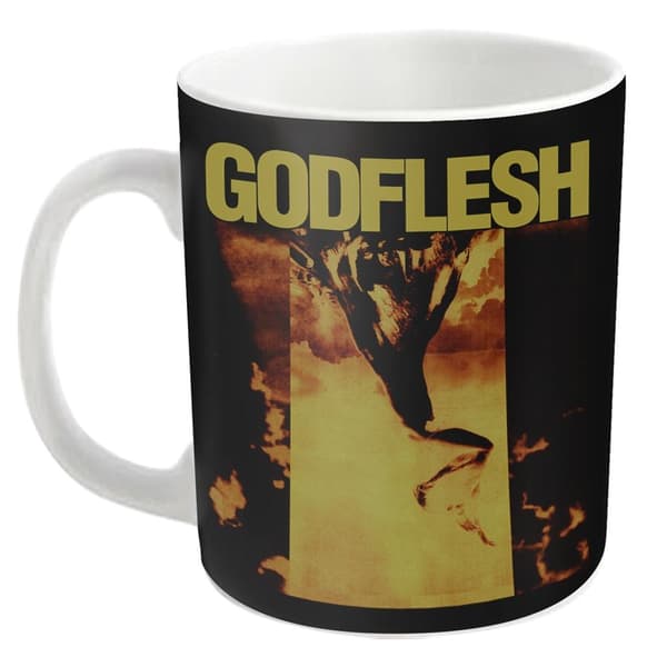 Godflesh Messias-mugg White/Black/Yellow One Size
