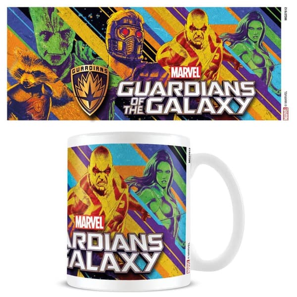 Guardians Of The Galaxy Colourized Heros Mug Multicoloured One Size