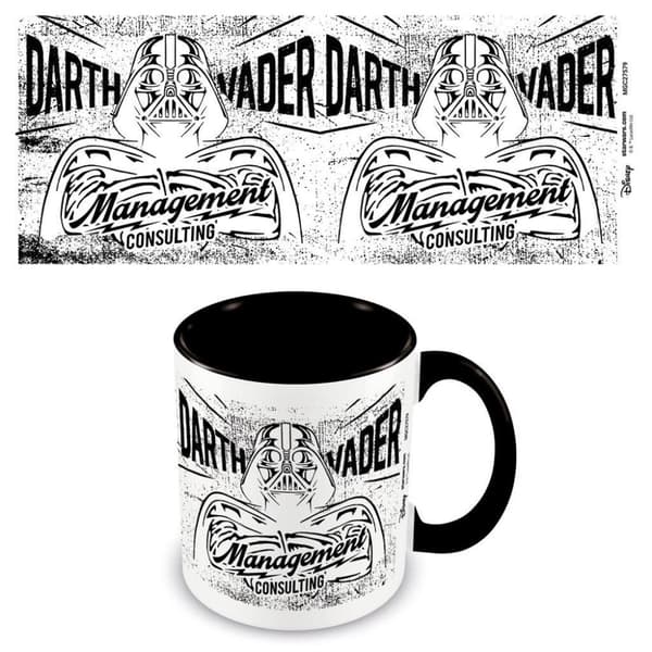 Star Wars Rådgivning i forbindelse med ledelse Mug Black/White One Size