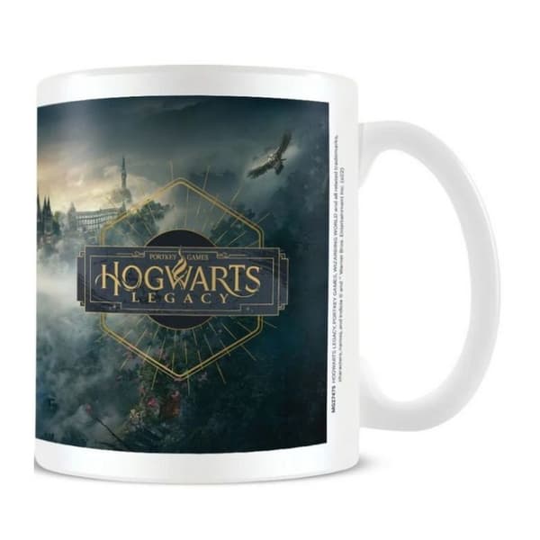 Hogwarts Legacy Mugg med logotyp White/Grey One Size