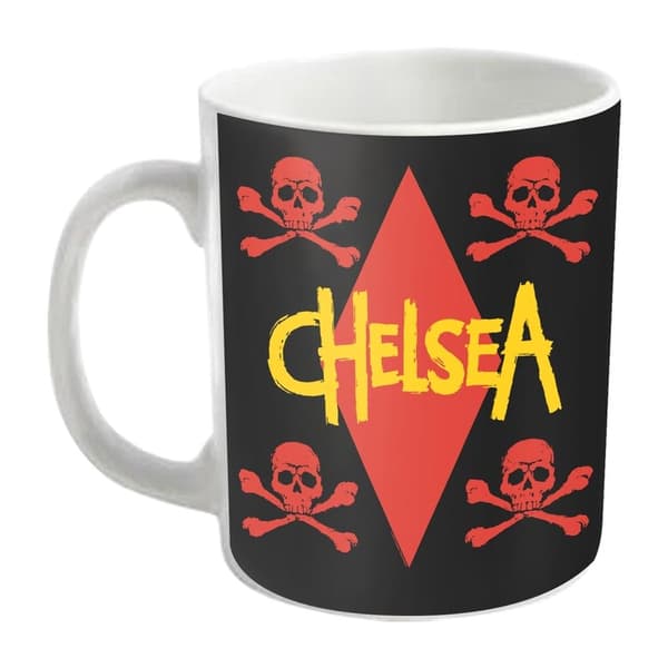 Chelsea Stand Out Mug White/Black/Red One Size