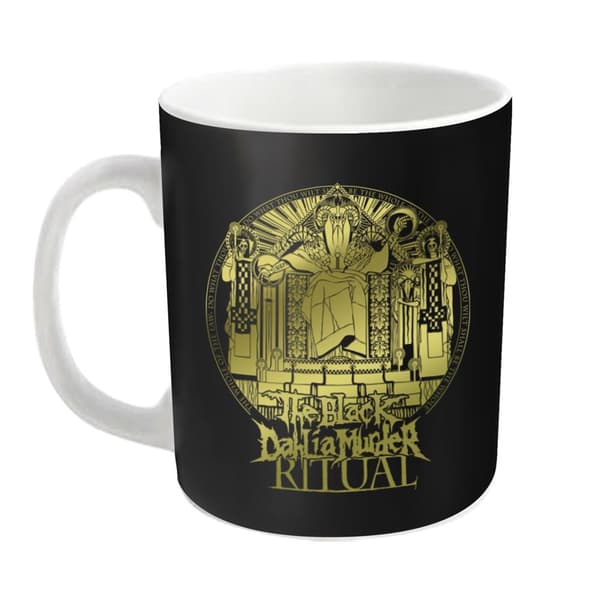 The Black Dahlia Murder Rituell mugg White/Black One Size