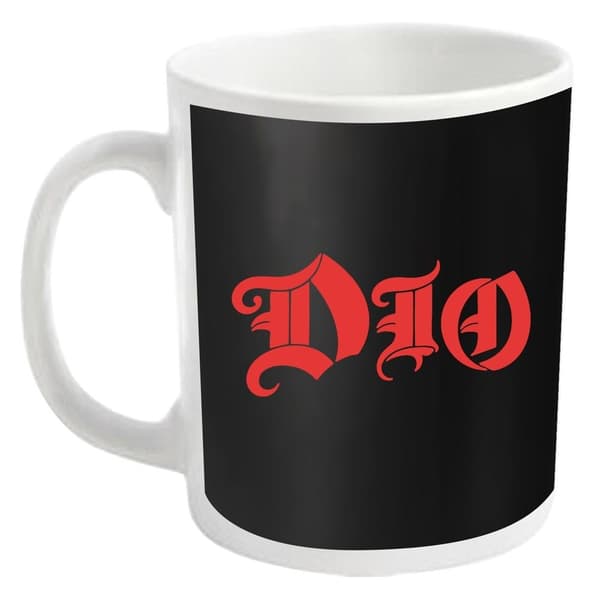 Dio Logo Mug White/Black/Red One Size