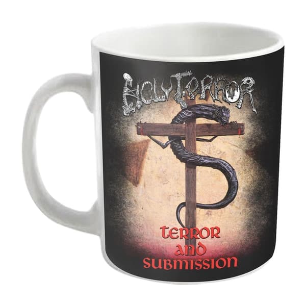 Holy Terror Terror og underkastelse krus White/Black One Size